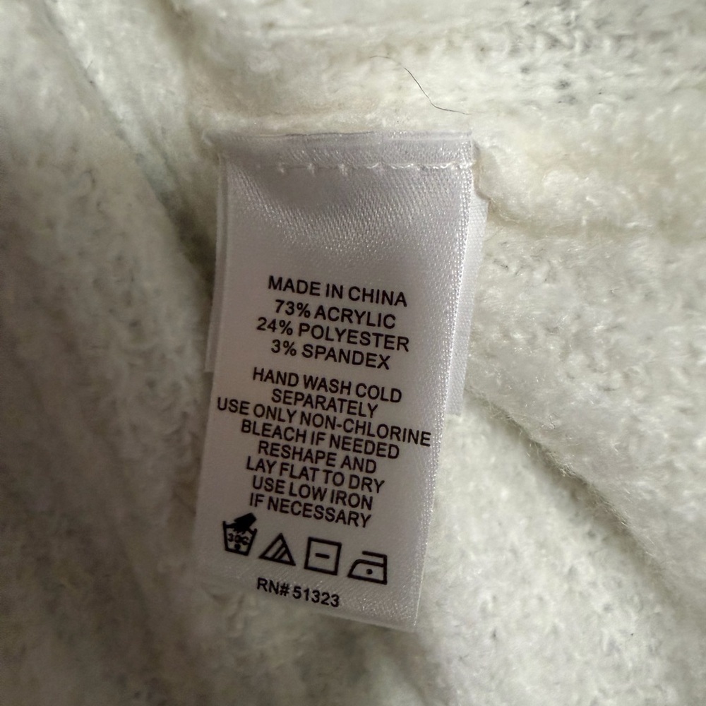 1. State Cream Balloon Sleeve Knit Sweater - Picture 5 of 5